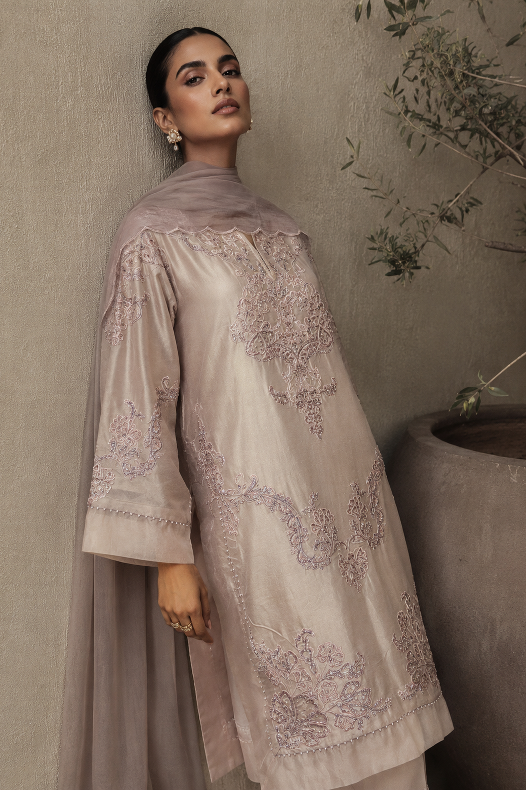 SALEENA - PASTEL MAUVE